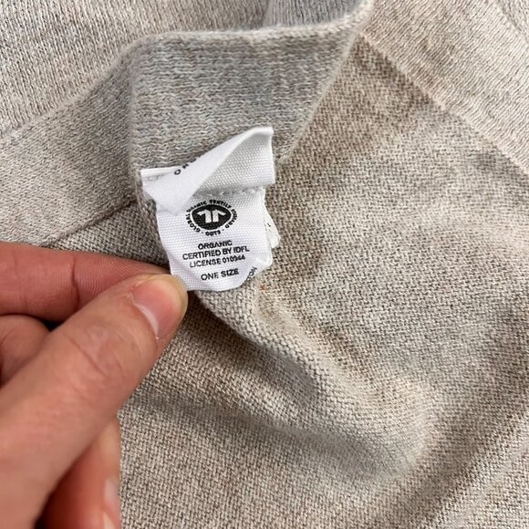 zestt Neutral Beige Wrap Scarf - Picture 9 of 11